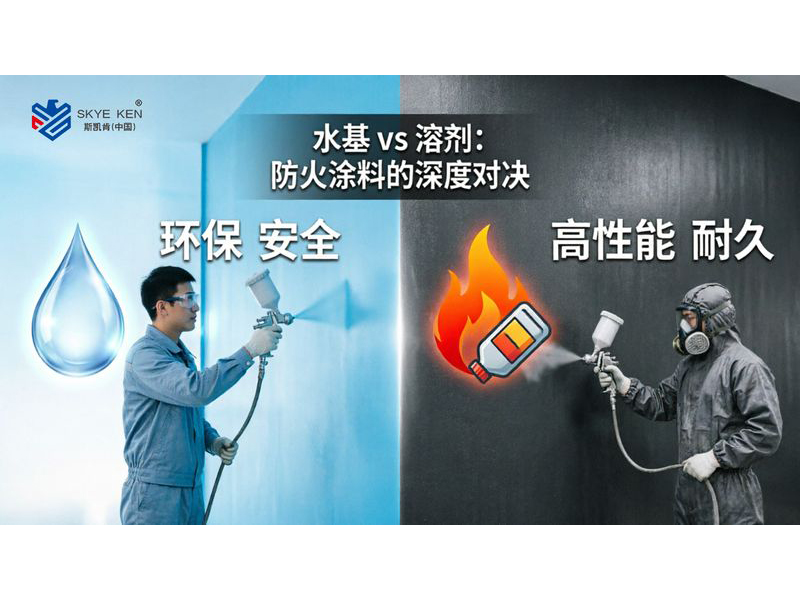 水基vs溶剂：防火涂料终 极对决